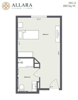 Allara_MC2_Studio_380 Sq. Ft.